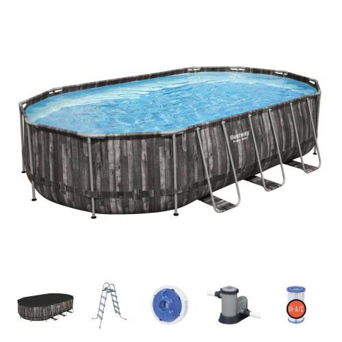 Каркасный бассейн Power Steel 610х366х122 см - фото товара blaga-garden.ru