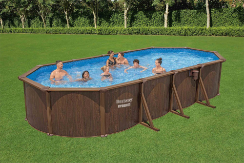 Стальной бассейн Bestway Hydrium Pool Set 732х366х132 - фото товара blaga-garden.ru