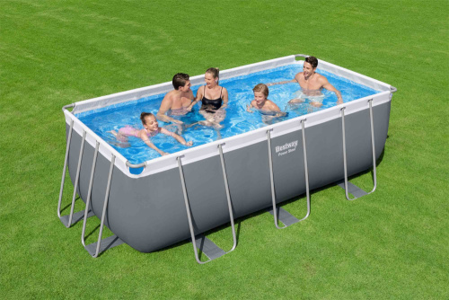 Каркасный бассейн Bestway 412 x 201 x 122 см - фото товара blaga-garden.ru