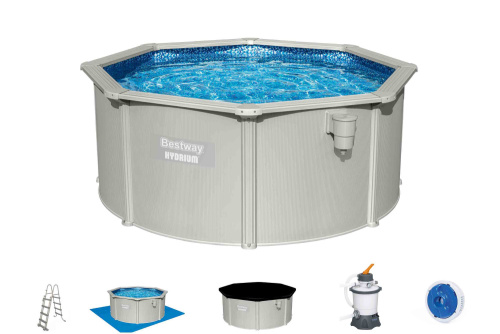 Стальной бассейн Hydrium Pool Set 300х120 см - фото товара blaga-garden.ru