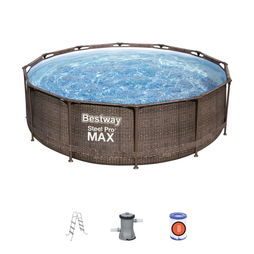 Каркасный бассейн Bestway Steel Pro Max 366 x 100 см - фото товара blaga-garden.ru